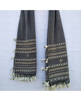 Cotton Stole- Hand Weaving
